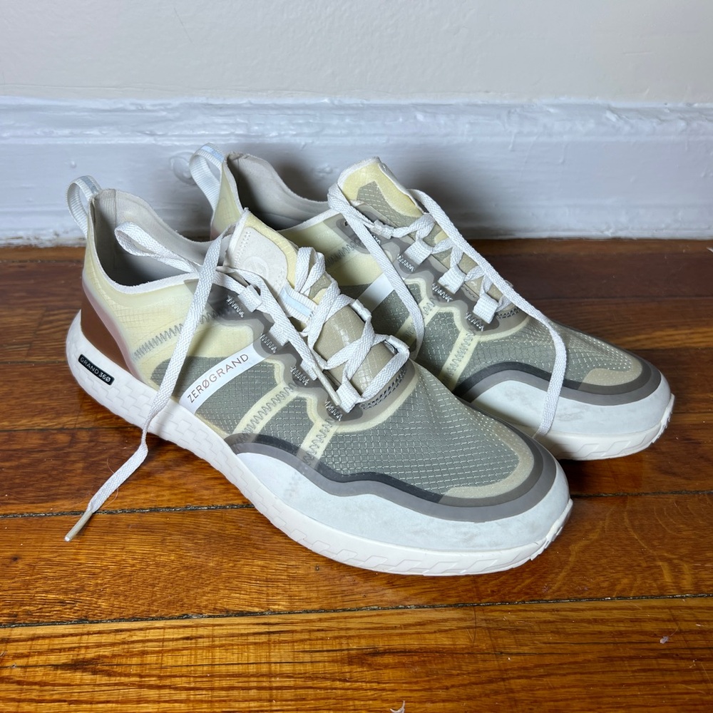 Cole Haan Zerogrand Outpace Runner Optic White Nimbus Cloud